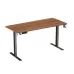 Bàn nâng hạ Manson SmartDesk 1m6 | Khung đen, Mặt gỗ Walnut - 4
