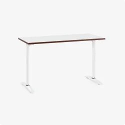 Bàn văn phòng HYPERWORK Core Desk 1m2 | Thép, Mặt bàn P1PB, Khung trắng / Mặt trắng - Máy Tính Bàn Đắk Lắk