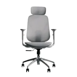 Ghế công thái học Epione ElysChair Cool Gray | Lưng lưới, Kèm tựa đầu, Xám - Máy Tính Bàn Đắk Lắk