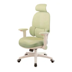 Ghế công thái học MANSON E3 Lite | Xanh lá, 100kg, Chân xoay, Lưng lưới - Máy Tính Bàn Đắk Lắk