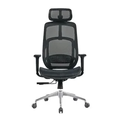 Ghế công thái học HYPERWORK Airy | Đen, 120kg, Chân xoay, Lưng lưới - Máy Tính Bàn Đắk Lắk