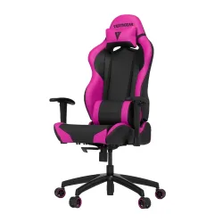 Ghế gaming VERTAGEAR SL2000 | Đen hồng, 100kg, Chân xoay, Da PU - Máy Tính Bàn Đắk Lắk