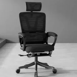 Ghế Công Thái Học EGO-006 BLACK/WHITE BLACK - Máy Tính Bàn Đắk Lắk