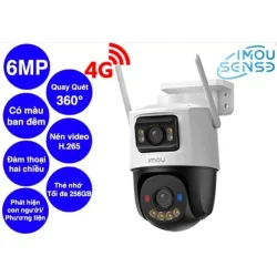 Camera iMOU Cruiser Dual 2C 4G Camera 2 Mắt Ngoài Trời 6MP - Máy Tính Bàn Đắk Lắk