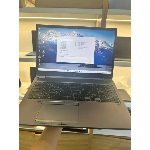 Máy laptop tính xách tay HP Workstation Zbook Fury 15 G8 4N4Z6AV (Core i7 11800H/ 16GB/ 512GB SSD/ Nvidia Quadro T1200 4GB GDDR6/ 15.6inch Full HD/ Windows 10 Pro/ Silver) ( Cũ ) Bảo hành  Shop 6 tháng