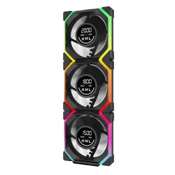 Quạt tản nhiệt PC Leopard TS ARGB RV White | Kit 3 fan 120mm, ARGB, Gió ngược - Máy Tính Bàn Đắk Lắk