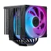 Tản nhiệt khí EINAREX Ventus V80 ARGB | 6 ống đồng, 2 Fan 120mm, Đen - 1
