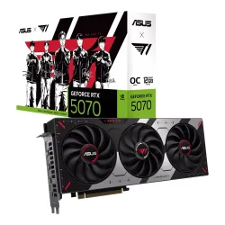 Card màn hình ASUS Dual GeForce RTX 5070 T1 OC Gaming (T1-RTX5070-O12G-GAMING) | 12GB GDDR7, 6144 CUDA, 2595MHz - Máy Tính Bàn Đắk Lắk