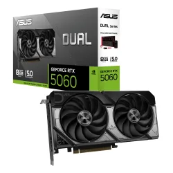 Card màn hình NVIDIA GeForce RTX 5060 ASUS Dual OC | 8GB GDDR7, 3840 CUDA, 550W - Máy Tính Bàn Đắk Lắk