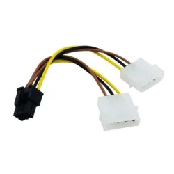CÁP NGUỒN TỪ CỔNG ATA RA CỔNG VGA 6 PIN QSD - Máy Tính Bàn Đắk Lắk