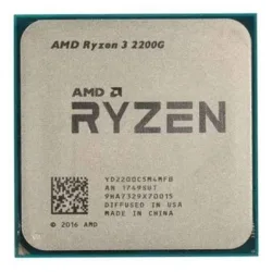 CPU AMD Ryzen 3 2200G Tray | AM4, 4 nhân/4 luồng, Boost 3.7 GHz - Máy Tính Bàn Đắk Lắk