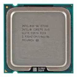 CPU Intel Core 2 Duo E7500 (QSD, Tray, No Box) | LGA775, Dual-Core, Không kèm fan - Máy Tính Bàn Đắk Lắk