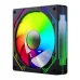 Quạt tản nhiệt PC Coolmoon / Leopard F3 | Fan lẻ 120mm, ARGB, Gió ngược, Đen - 3