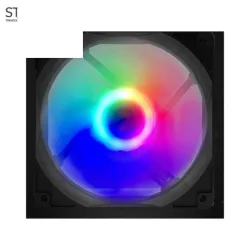 Quạt tản nhiệt PC Jetek JQC-120I | Fan lẻ 120mm, RGB, Đen - Máy Tính Bàn Đắk Lắk
