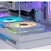 Quạt tản nhiệt PC Leopard StarTrail | Fan lẻ 120mm, ARGB, Gió ngược, Trắng - 1
