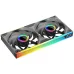Quạt tản nhiệt PC Leopard Starlink 240 | Kit liền khối 2 fan 360mm, ARGB, Gió ngược, Đen - 2