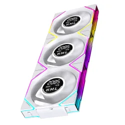 Quạt tản nhiệt PC Leopard Interstellar V4 | Kit 3 Fan 120mm, ARGB, Gió ngược, Trắng - Máy Tính Bàn Đắk Lắk