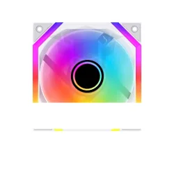 Quạt tản nhiệt PC Leopard Galaxy SE | Fan lẻ 120mm, ARGB, Trắng - Máy Tính Bàn Đắk Lắk