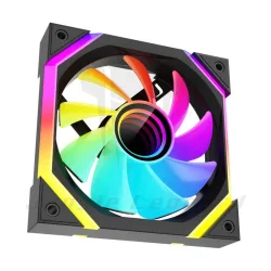 Quạt tản nhiệt PC Leopard Galaxy SE | Fan lẻ 120mm, ARGB, Gió ngược, Đen - Máy Tính Bàn Đắk Lắk