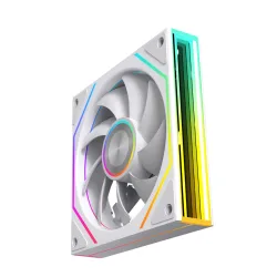 Quạt tản nhiệt PC Leopard Prism 4RS Ultra | Fan lẻ 120mm, ARGB, Trắng - Máy Tính Bàn Đắk Lắk