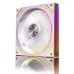 Quạt tản nhiệt PC Leopard TransWarp | Fan lẻ 140mm, ARGB, Gió ngược, Trắng - 3