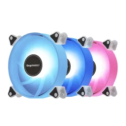 Quạt tản nhiệt PC Segotep Romantic | Kit 3 fan 120mm, RGB, Đen - Máy Tính Bàn Đắk Lắk