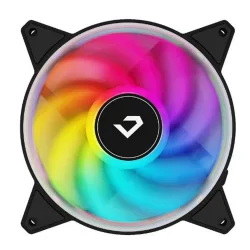 Quạt tản nhiệt PC Vision F3 | Fan lẻ 120mm, ARGB, Đen - Máy Tính Bàn Đắk Lắk