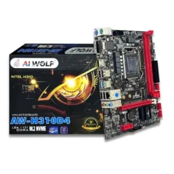 Mainboard AIWOLF AW-H310D4 (PN 966868310) | LGA 1151, mATX, 2 khe RAM - Máy Tính Bàn Đắk Lắk