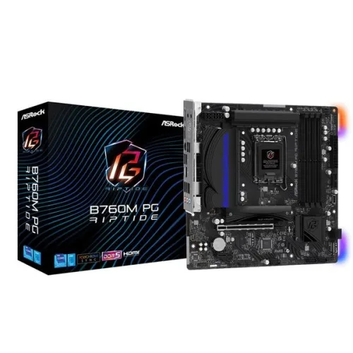 Mainboard ASRock B760M PG Riptide DDR5 | LGA 1700, mATX, 4 khe RAM