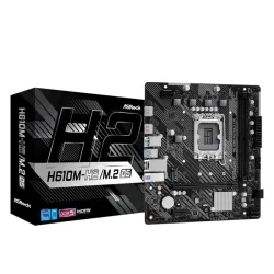 Mainboard ASRock H610M-H2/M.2 D5 DDR5 | LGA 1700, mATX, 2 khe RAM - Máy Tính Bàn Đắk Lắk