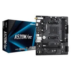 Mainboard ASRock A520M.AC Wifi DDR4 | AM4, mATX, 2 khe RAM - Máy Tính Bàn Đắk Lắk