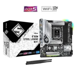 Mainboard ASRock B760M Steel Legend Wifi DDR5 | LGA 1700, mATX, 4 khe RAM - Máy Tính Bàn Đắk Lắk