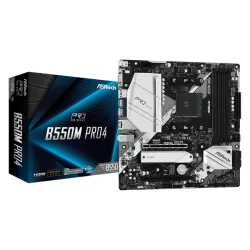 Mainboard ASRock B550M Pro4 DDR4 | AM4, mATX, 4 khe RAM - Máy Tính Bàn Đắk Lắk
