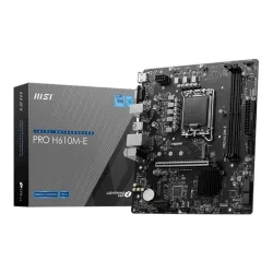 Mainboard MSI Pro H610M-E DDR5 | LGA 1700, mATX, 2 khe RAM - Máy Tính Bàn Đắk Lắk