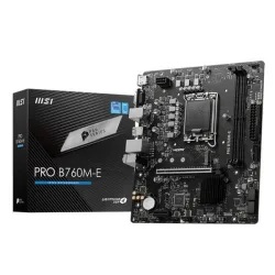 Mainboard MSI PRO B760M-E DDR5 | LGA 1700, mATX, 2 khe RAM - Máy Tính Bàn Đắk Lắk