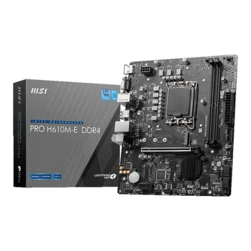 Mainboard MSI PRO H610M-E DDR4 | LGA 1700, mATX, 2 khe RAM