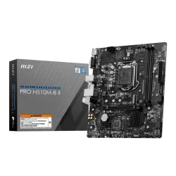 Mainboard MSI PRO H510M-B II DDR4 | Intel H470, LGA1200, M-ATX, 2 khe RAM - Máy Tính Bàn Đắk Lắk