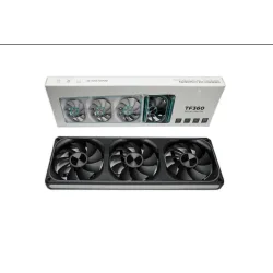 QUẠT TẢN NHIỆT JUNGLE LEOPARD TF360 ARGB BLACK (MÀU ĐEN/ CÁNH XUÔI) - Máy Tính Bàn Đắk Lắk