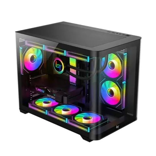 Vỏ Case LinkTech SIREN M M-ATX BLACK