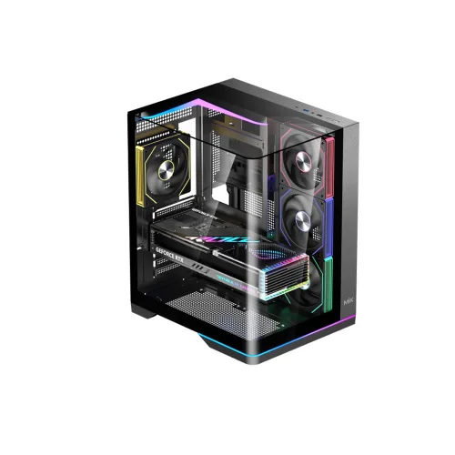 VỎ CASE MIK G8 NOVA X BLACK ( ATX )