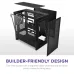 CASE NZXT H3 FLOW ALL BLACK M-ATX (CC-H31FW-01) BLACK  NEW - 2
