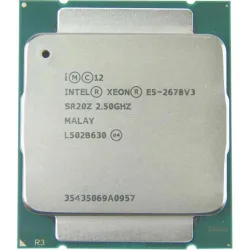 CPU Intel Xeon E5 2678V3 (2.5GHz Turbo Up To 3.3GHz, 12 nhân 24 luồng, 30MB Cache, LGA 2011-3) TRAY - Máy Tính Bàn Đắk Lắk