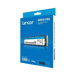 SSD Lexar NM610 PRO 500GB M.2 PCIe Gen3 x4 NVMe LNM610P500G-RNNNG - Máy Tính Bàn Đắk Lắk