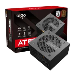 NGUỒN MÁY TÍNH AIGO MODEL AT650 CÔNG SUẤT 650W, APFC, DC TO DC 80 PLUS BRONZE - Máy Tính Bàn Đắk Lắk