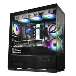 Vỏ case Zalman Chronix V2 (Mid Tower, 3 Fan ARGB 120mm, Màu đen)  NEW - Máy Tính Bàn Đắk Lắk