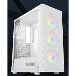 Vỏ Case MIK AION 3FA ( White) - Máy Tính Bàn Đắk Lắk