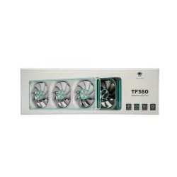 QUẠT TẢN NHIỆT JUNGLE LEOPARD TF360 ARGB WHITE  (MÀU TRẮNG / CÁNH XUÔI) - Máy Tính Bàn Đắk Lắk