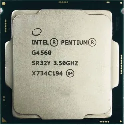 CPU Intel Pentium G4560 (3.50GHz, 3M, 2 Cores 4 Threads) Tray New chưa gồm Fan - Máy Tính Bàn Đắk Lắk