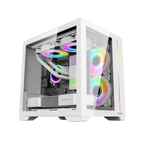 Vỏ Case MIK LV12 Mini ELITE Black ( WHITE )