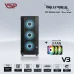 VỎ CASE MÁY TÍNH VSP GAMING V3 - ĐEN - 2